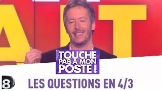 Les questions en 4/3 de Jean-Luc Lemoine : la dernière de la saison !