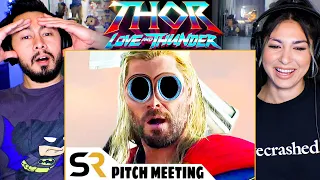 THOR LOVE AND THUNDER Pitch Meeting REACTION! | Ryan George