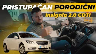 LEP, EKONOMIČAN, PRISTUPAČAN! Opel INSIGNIA 2.0 CDTI