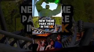 NEW Universal theme park coming to the UK! 🇬🇧 #themepark #youtubeshorts  #news