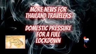 Thailand Breaking News: More and more Travel Restrictions.