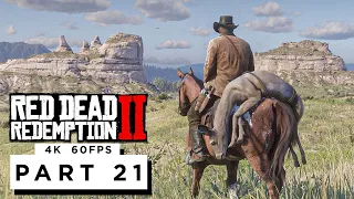 RED DEAD REDEMPTION 2 Walkthrough Gameplay Part 21 - (4K 60FPS) - No Commentary