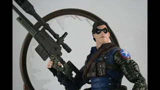 Kastor's Korner Live Toy of the Day 201- Diamond Select Toy Marvel Select Winter Soldier