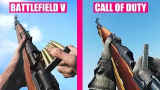 Battlefield 5 vs Modern Warfare 2019 Weapons Comparison