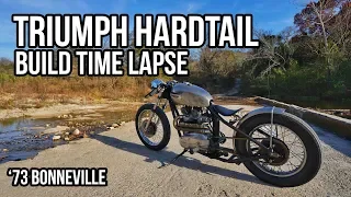 '73 Triumph hardtail bobber time lapse in under 10 minutes