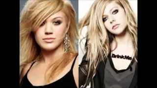 kelly Clarkson and avril Lavigne Breakaway