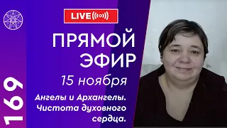 #169 Прямой эфир. Ангелы и Архангелы. Чистота духовного сердца.