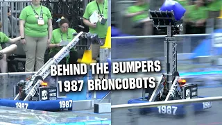 Behind the Bumpers | 1987 Broncobots | Charged Up robot