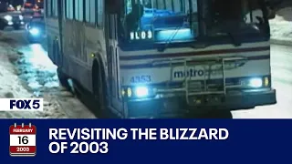 Revisiting the Blizzard of 2003 in DC, Maryland and Virginia and impacts on Metro service