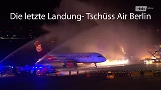 AIR BERLIN Die letzte Landung AB6210 BER4EVR