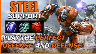 STEEL SUPPORT is AMAZING at INITATING and PROTECTING HIS TEAM! - Predecessor Duo Gameplay