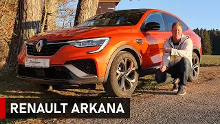 Das ist der NEUE 2021 Renault Arkana RS-Line TCe 140 EDC- Review, Fahrbericht, Test