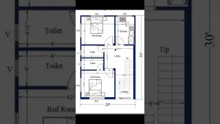 20' X 30' House plan 20*30 feet ghar ka naksa ||