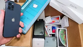 FOUND IPHONE 12 PRO MAX!! APPLE STORE DUMPSTER DIVING JACKPOT!! OMG!! IPHONE 12 PRO MAX