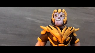 Avengers: Endgame - Captain America vs Thanos - Stop Motion