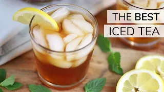 THE BEST ICED TEA | how to make cold brew iced tea