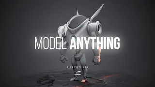 How to 3D Model Anything // Key Principles of 3D Modeling