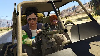 GTA 5: Assault on Merryweather!