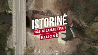 Istorinė 145 km kelionė