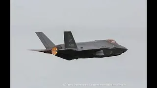 F-35A Lightning ll Demo Team at Melbourne Air & Space Show 2019