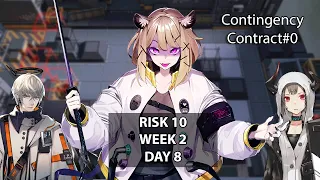 Arknights [CC#0 Barrenland Week 2 Day 8] Area 59 Ruins Risk 10 (with Vulcan, Utage, and Executor)