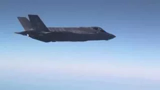 F-35 Footage AMRAAM Shot