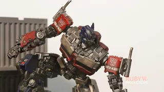 Transformers Stop Motion Chapter 4 Optimus Prime vs Scourge vs Sideswipe Final Battle