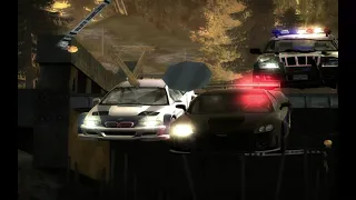 what happens when you jump slowly the old bridge in nfs most wanted final pursuit