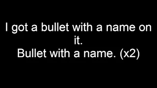 (LYRICS) Nonpoint - Bullet With a Name