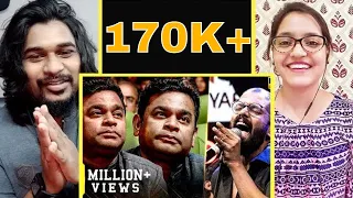 THAIKKUDAM BRIDGE'S BEST live tribute REACTION | Rahman is emotionally awestruck! | SWAB REACTIONS