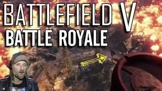 BATTLEFIELD V - BATTLE ROYALE MODE!!!! FIrst Look - REACTION