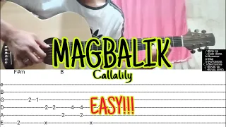MAGBALIK-CALLALILY|FINGERSTYLE(TABS ON THE SCREEN)WITH CHORDS