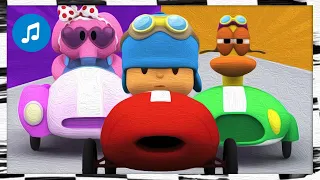 🏎 The Big Race [ One, two, three, Go! ] | Nursery Rhymes & Baby Songs - Pocoyo