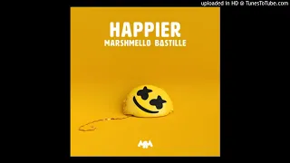 Bastille/Marshmello- Happier (exposed backing vocals)
