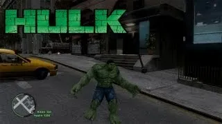 GTA IV Epic Hulk Mod Script!! With Real Hulk Powers From The Movies