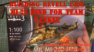 Building Revell 1/100 MI-24 Hind for Team Yankee Part 1 - Unboxing, Review, & Comparing to TY Hind