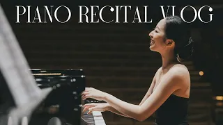 (ENG) 2000 Audience Piano Recital Vlog⎪The Incredible Concert Hall⎪Behind-The-Scenes Footage🎹