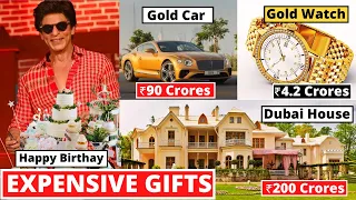 Shahrukh Khan's 10 Most Expensive Birthday Gifts From Bollywood Stars -Gauri Khan #happybirthday2023