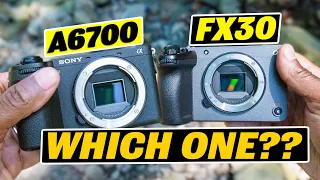 Sony A6700 vs Sony FX30 - BATTLE!