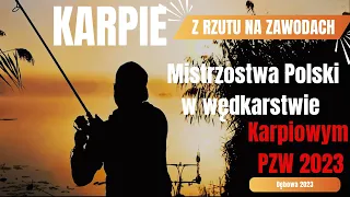 Karpie z rzutu na zawodach - Mistrzostwa Polski w wędkarstwie karpiowym PZW 2023r. Dębowa Vlog #017