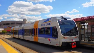 New Jersey Transit: River LINE  𝑳𝒊𝒈𝒉𝒕 𝑹𝒂𝒊𝒍 to Trenton | FULL RIDE!