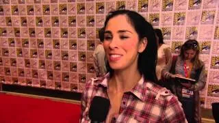 Sarah Silverman Wreck-It Ralph Interview - Comic Con 2012!