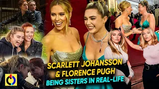 Scarlett Johansson And Florence Pugh Being Sister In Real-Life For Straight 8 Minutes