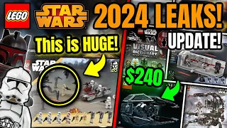 FULL 2024 LEGO Star Wars Set LEAKS UPDATE! (Clone Battle Pack, May 4th UCS, Midi-Scale, & More!)