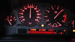 BMW 750i e38 acceleration