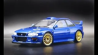 Subaru kit Impreza Restomod 22B Tamiya kit 1/24 tamiya full build and presentation