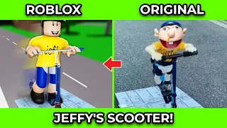 SML Movie vs SML ROBLOX: Jeffy's Scooter + (BEST OF SML VIDEOS)  Side by Side