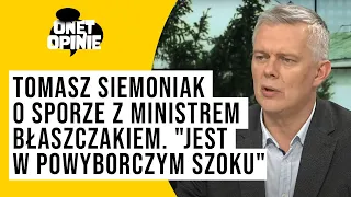 Tomasz Siemoniak o sporze z ministrem Błaszczakiem. "Jest w powyborczym szoku"