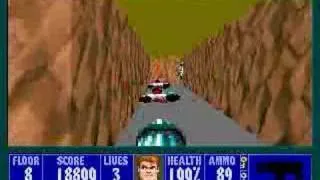 PC - Wolfenstein 3D - E4M8 100% Video