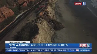 Officials Issue Bluffs Warning After Collapse